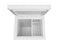 OK. OFZ 161 E W - Vrieskist - 99 liter - Mechanische temperatuurinstelling - Compact formaat 54,5 x 85,0 x 50,0 cm