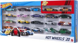 Hot Wheels® Diecast - Cadeauset met 20 Auto's - 1:64 schaal (20-pack)