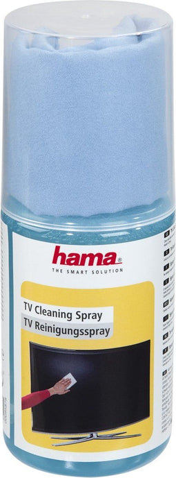 Hama Reinigingsspray voor TV 200ml met reinigingsdoek