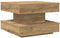 vidaXL - Salontafel - 360 - graden - draaibaar - 50x50x34,5 - cm - artisanaal - eiken
