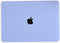 Lunso Geschikt voor MacBook Air 13 inch M1 (2020) cover hoes - case - Candy Tranquility Blue