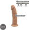 SILEXD - Dildo Dual Density Mod. 2 - 6 Caramel