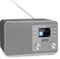 TechniSat DIGITRADIO 307 BT - DAB+ en FM radio - Bluetooth 5.0 - Zilver