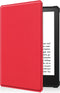 Lunso - sleepcover hoes - Geschikt voor Kindle Paperwhite 2021 (6.8 inch) - Rood