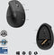 Logitech Lift for Business - Draadloze muis - 4000 dpi - Rechtshandig - Grafiet