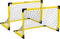 Get & Go Voetbaldoel - opvouwbaar - 91x61x61 cm - Zwart/Geel (set van 2)