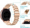 imoshion Bandje met Horlogeband inkorter - Geschikt voor Samsung Galaxy Watch Active 2 (44mm), Samsung Galaxy Watch Active 2 (40mm), Samsung Galaxy Watch (42mm), Samsung Galaxy Watch 40 mm, Samsung Galaxy Watch 3 41mm - imoshion Stalen bandje - Roze