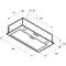 Inventum AKI6005RVS - Inbouwunit afzuigkap - 3 snelheden 65 dB(A) - LED spots