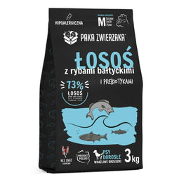 Voer Paka Zwierzaka Salmon with Baltic fish M Zalm 3 Kg