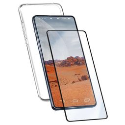 Myway Honor X6 - Mobielhoesje - Schermbeschermer - Tempered glass