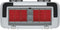 KISTENBERG Optima 55 - Gereedschapskoffer - Inzettray Assorters - Zwart Grijs