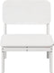 vidaXL - Tuinstoel - 60x52,5x72 - cm - massief - grenenhout - wit