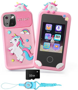 BP® Speelgoed Telefoon - Kindertelefoon - 22 Educatieve Apps - Roze