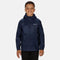 Regatta - Kids Pack It III Opvouwbaar Kinder Regenjack - Donker Blauw - Maat 164