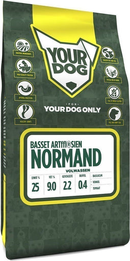 Yourdog Basset artèsien normand Rasspecifiek Adult Hondenvoer 6kg | Hondenbrokken