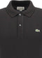 Lacoste Heren Poloshirt - Katoen - Stretch - Zwart - Maat XL