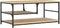 vidaXL - Salontafel - 90x49x40 - cm - bewerkt - hout - sonoma - eikenkleurig