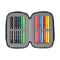 Schooletui met Accessoires El Niño Bahia Blauw 12.5 x 19.5 x 4 cm (28 Onderdelen)