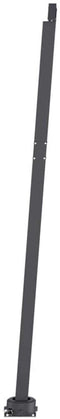 vidaXL - Luifel - handmatig - uittrekbaar - met - LED - 300x250 - cm - crèmekleurig