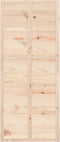 vidaXL - Schuifdeur - 90x1,8x214 - cm - massief - grenenhout