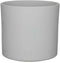 Mica Decorations Era Bloempot - 26x28 cm - Keramiek - Grijs - 4 Stuks