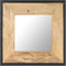 vidaXL - Spiegel - 50x50 - cm - massief - mangohout