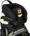 Nijdam Circle Rayzor - Inline Skates - Alu Frame - Zwart - Maat 45