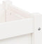 vidaXL - Plantenbakken - 2 - st - cm - massief - grenenhout - wit