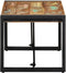 vidaXL - Salontafel - 80x40x35 - cm - massief - gerecycled - hout - meerkleurig
