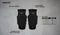 Avento Kniebeschermers - Indoor Sport - Schokabsorberende padding - Zwart - Maat XL