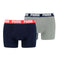 Pakket met onderbroeken Puma Basic Grijs Boxer 2 Onderdelen Maat