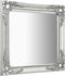 vidaXL - Wandspiegel - barok - stijl - 60x60 - cm - zilverkleurig