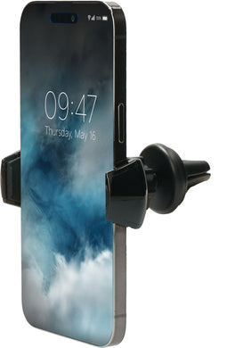 Mobiparts Universal Vent Holder V2 - Ventilatierooster Autohouder - 360 Graden Rotatie - Zwart