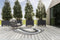 Brink en Campman - Brink en Campman Habitat Aura Grey Outdoor 477304 Vloerkleed - 160x230 - Ovaal - Buiten,Laagpolig Tapijt - Modern - Meerkleurig