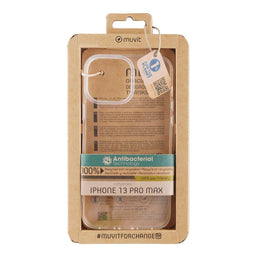 Muvit for Change - Telefoonhoes iPhone 13 Pro Max - Antibacterieel - Eco-friendly