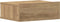 vidaXL - Nachtkastje - zwevend - 40x32x15 - cm - bewerkt - hout - artisanaal - eiken
