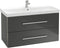 Villeroy & Boch Avento - Wastafelonderkast 760x520x447 - 2 lades - Crystal White