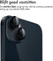 imoshion 2 Pack Camera lens protector| - Screenprotector Geschikt voor - |iPhone 15, iPhone 15 Plus| - |Zwart|
