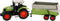 Tractor CLAAS Ares Met Aanhanger