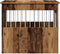 vidaXL - Hondenbench - 55x80x68 - cm - bewerkt - hout - oud - houtkleurig