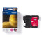Brother LC-1100M - Inktcartridge - 400 pagina's A4 bij 5% dekking - Magenta