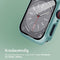imoshion Screenprotector - Geschikt voor Apple Watch Series 7 / 8 / 9 - 41mm - Full Cover Hard Case / Beschermend Hoesje - Donkergroen