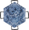 Castagnola Onderzetters - Keramisch - Set van 6 - Blauw (6 stuks)