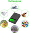 Digitale keukenweegschaal - keukenaccessoires - zwarte compacte CX series - gram/oz/lb/tl/kg/water: ml/ melk: ml - kitchen electronic scale -Digitale Keuken Weegschaal Sieraden Zakweegschaal 0.01g Hoge Precisie Nauwkeurigheid