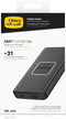 OtterBox Powerbank 10.000 mAh - 18W USB/USB-C PD - Draadloos opladen max. 10W - Zwart
