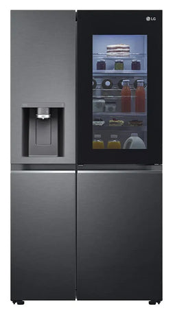 LG GSXV91MCAE - Amerikaanse koelkast - No Frost - Zwart