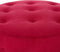 TAMPA - Poef - Fuchsiapaars - 55 cm - Fluweel