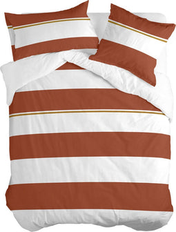 Noorse hoes HappyFriday Blanc Golden lands Multicolour 180 x 220 cm
