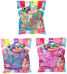 Crealooms 41159Z - Loomband set - 5000 loomelastiekjes met hulpmiddelen