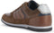 Geox U Renan - Lage sneakers - Ademend en waterdicht - Bruin